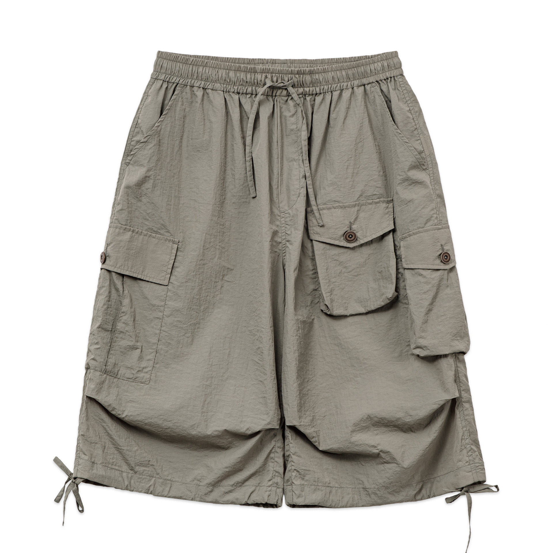 American Retro Commuting Loose Multi Pocket Shorts