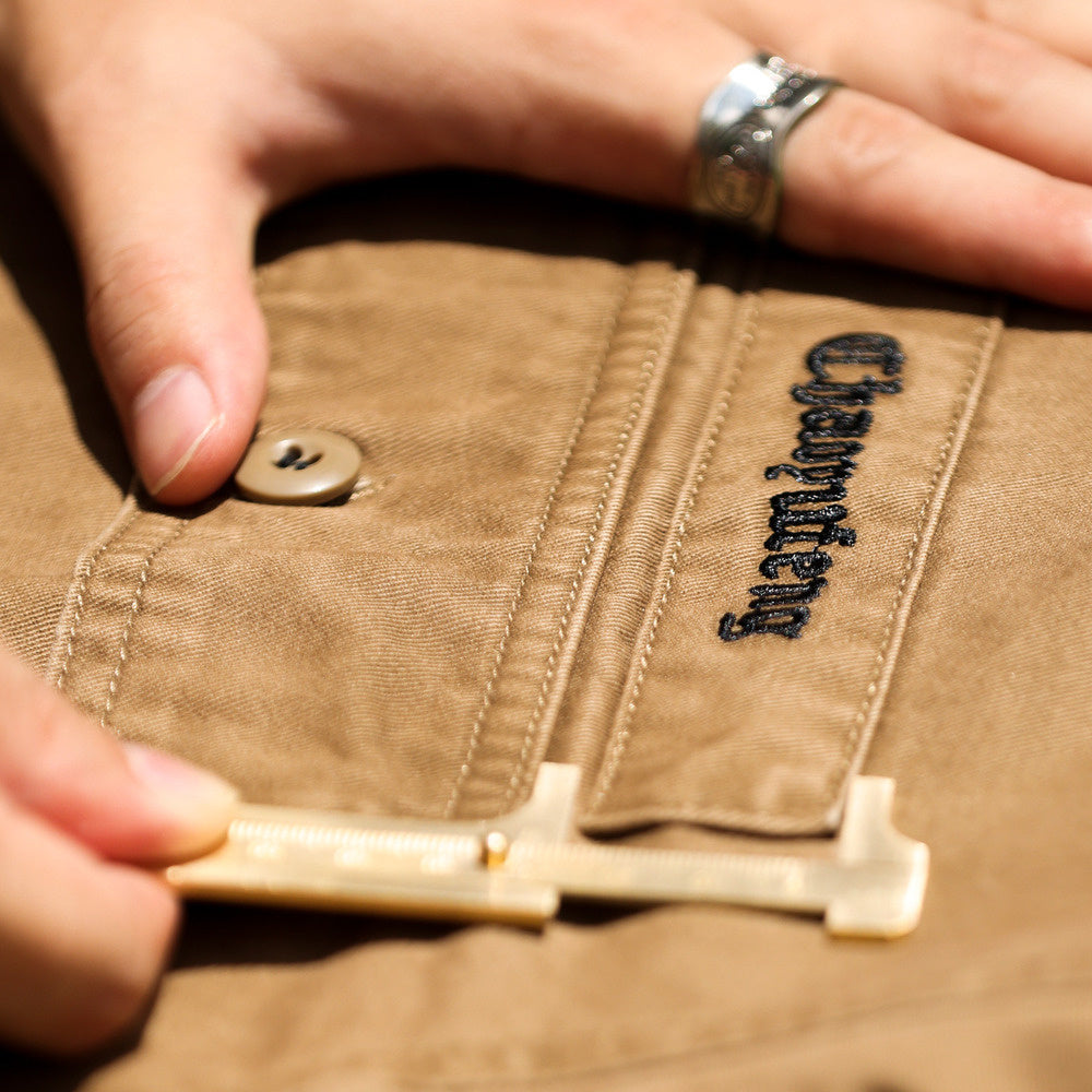 Hardcore canvas workwear shirt jacket, pure cotton brushed hunting coat