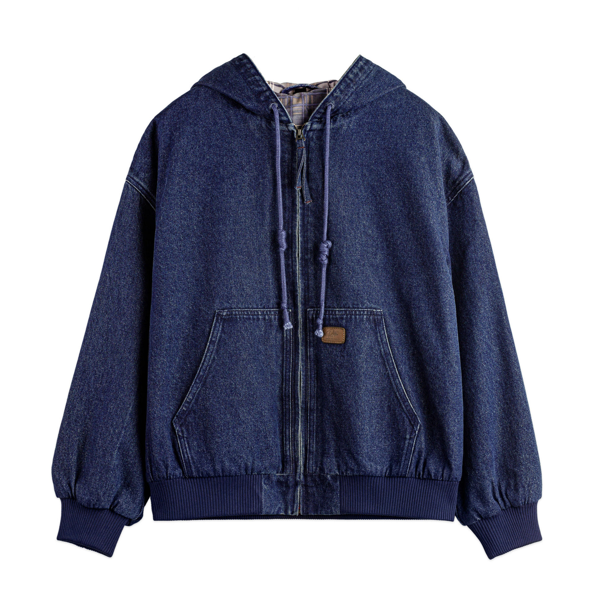 American Retro Washed Men's Denim J130 Hooded Jacket