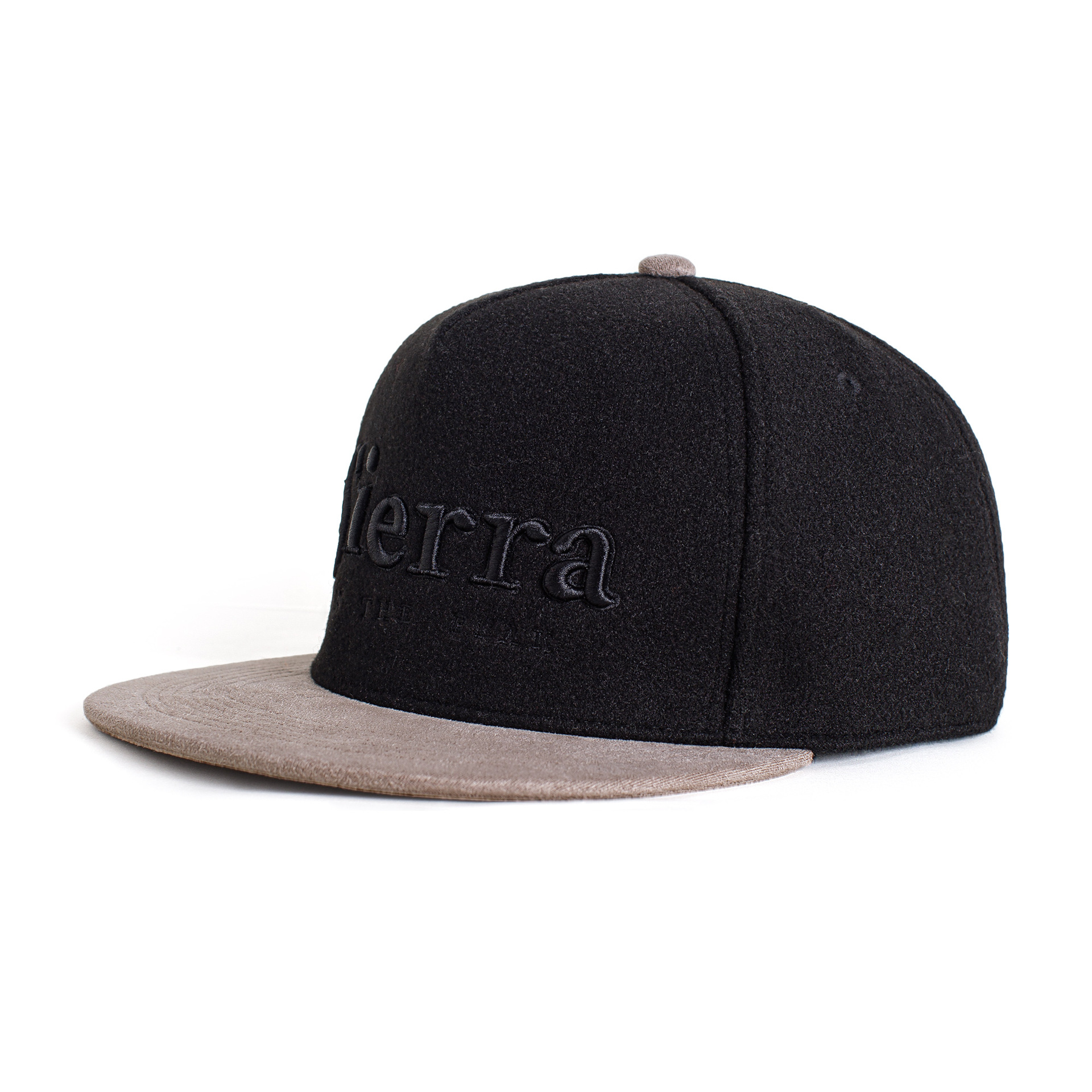 American Flat Brimmed Black Embroidered Hip-Hop Men'S Duckbill Cap