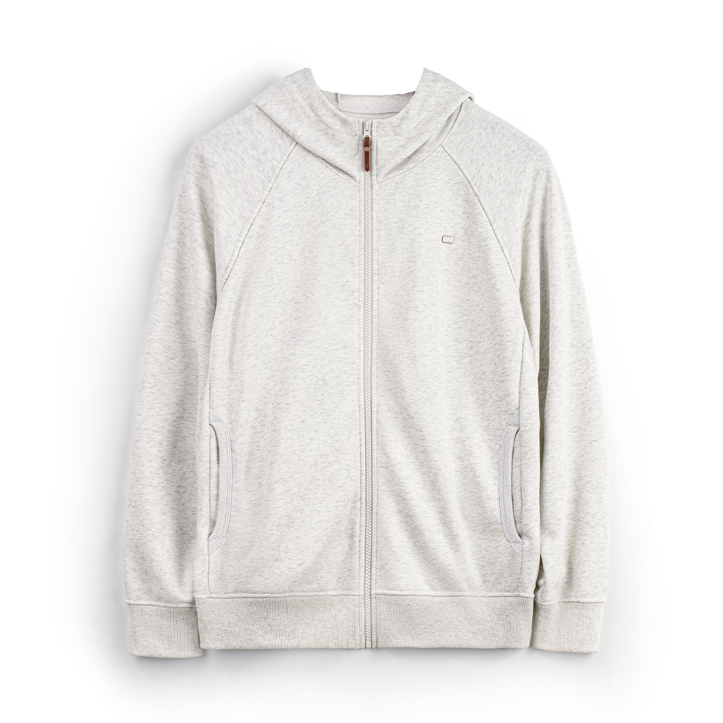 American Casual Gray Loose Fitting Raglan Sleeve Long Sleeved Jacket