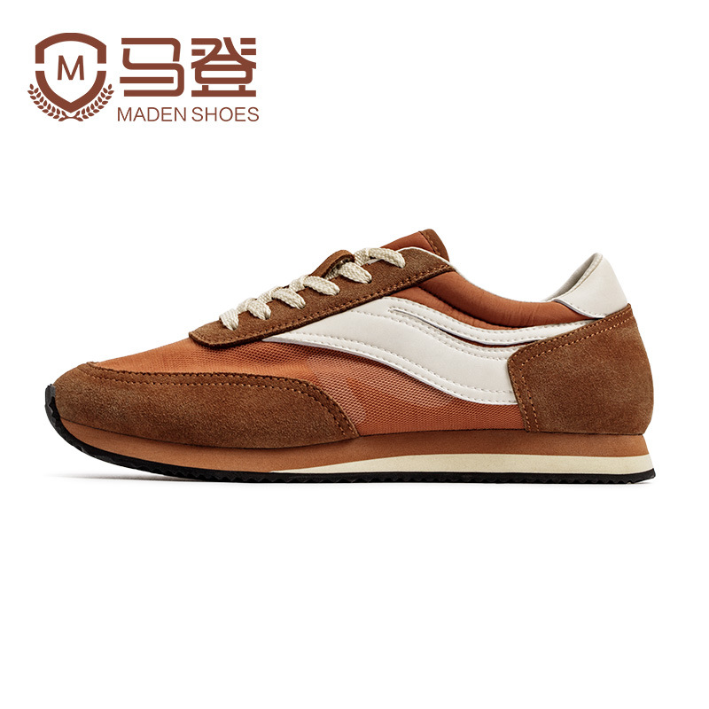 Maden Casual low top sneakers, trendy Forrest Gump shoes, jogging shoes, retro sports shoes