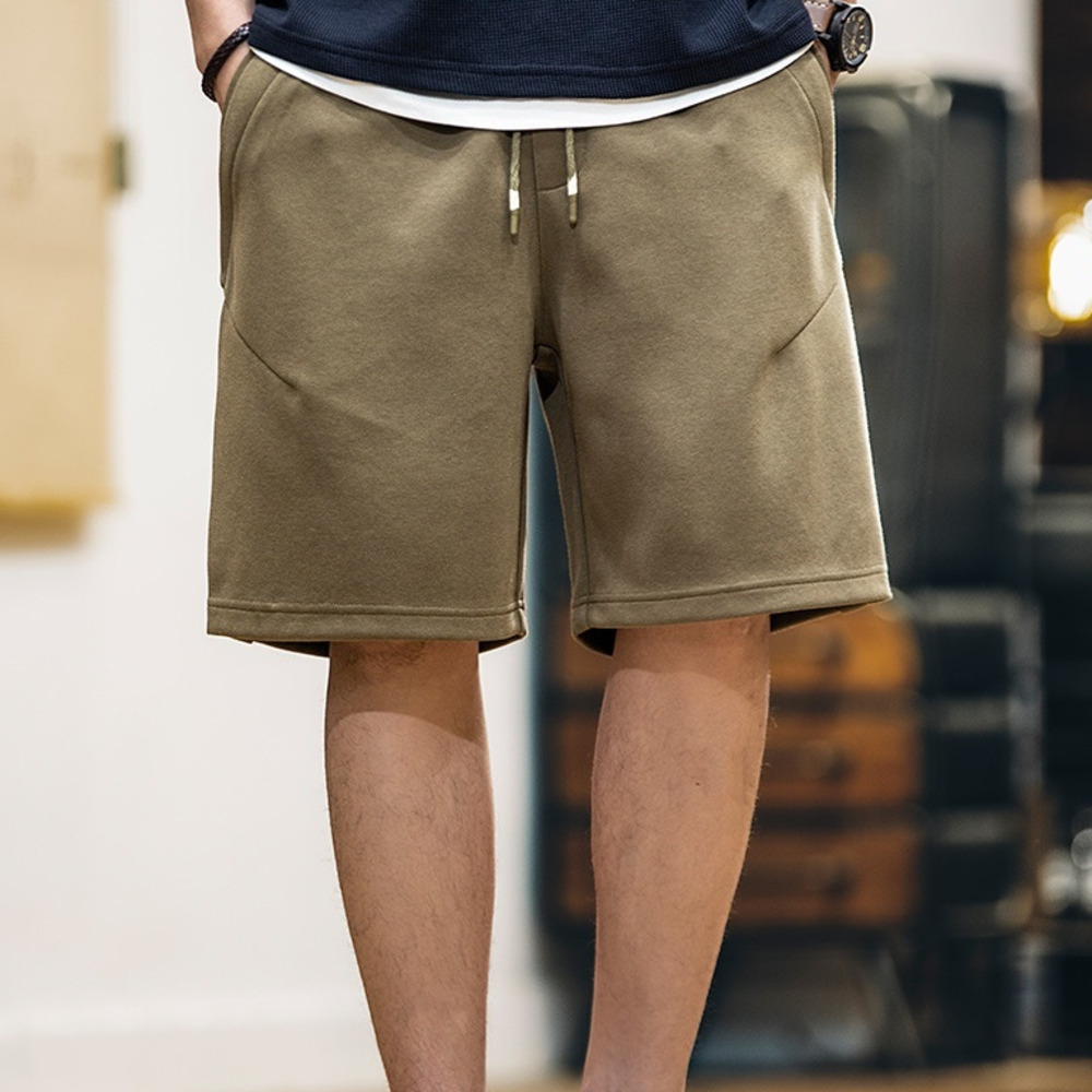 American retro summer new loose straight sports shorts