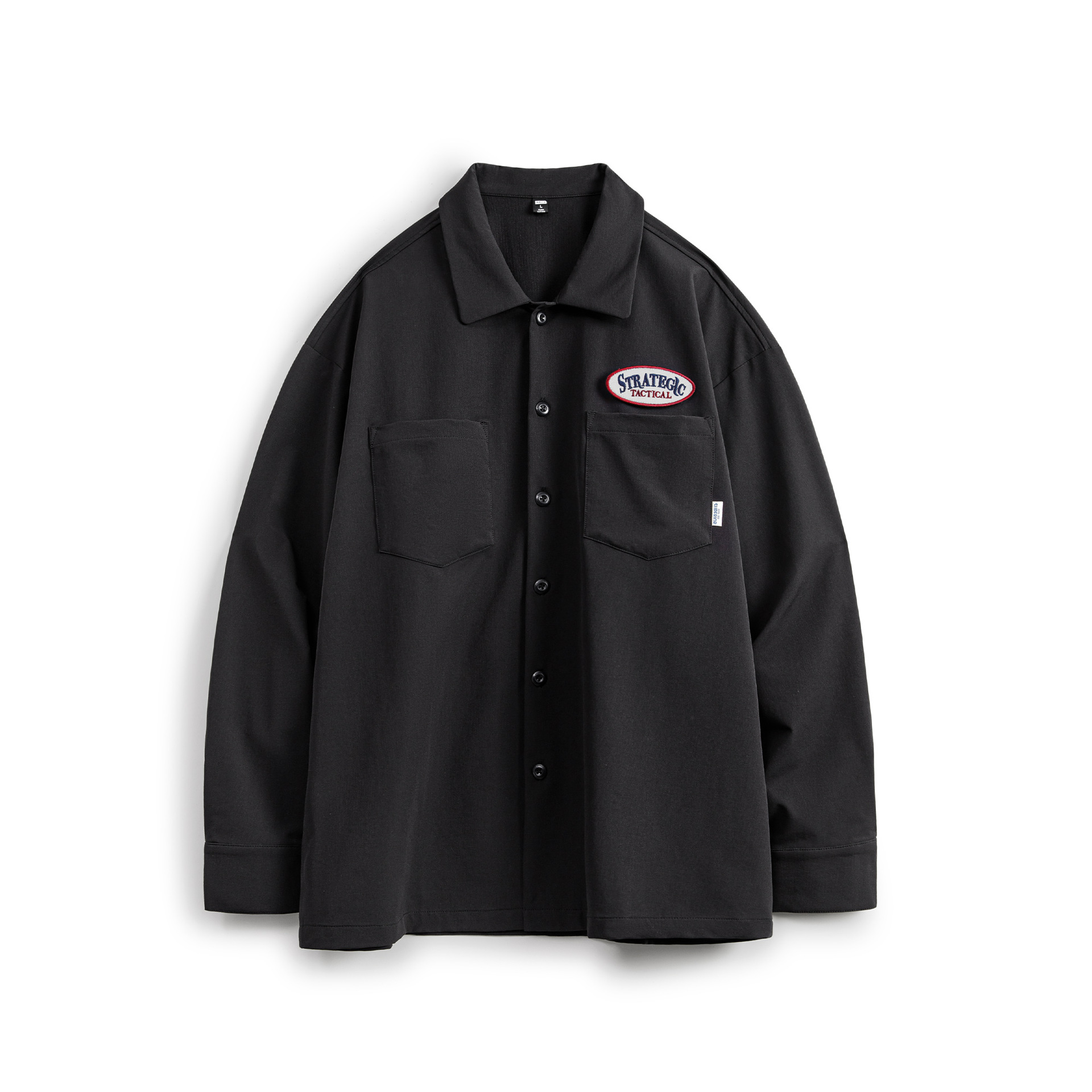 American black pocket mountain functional commuting Casual Shirts