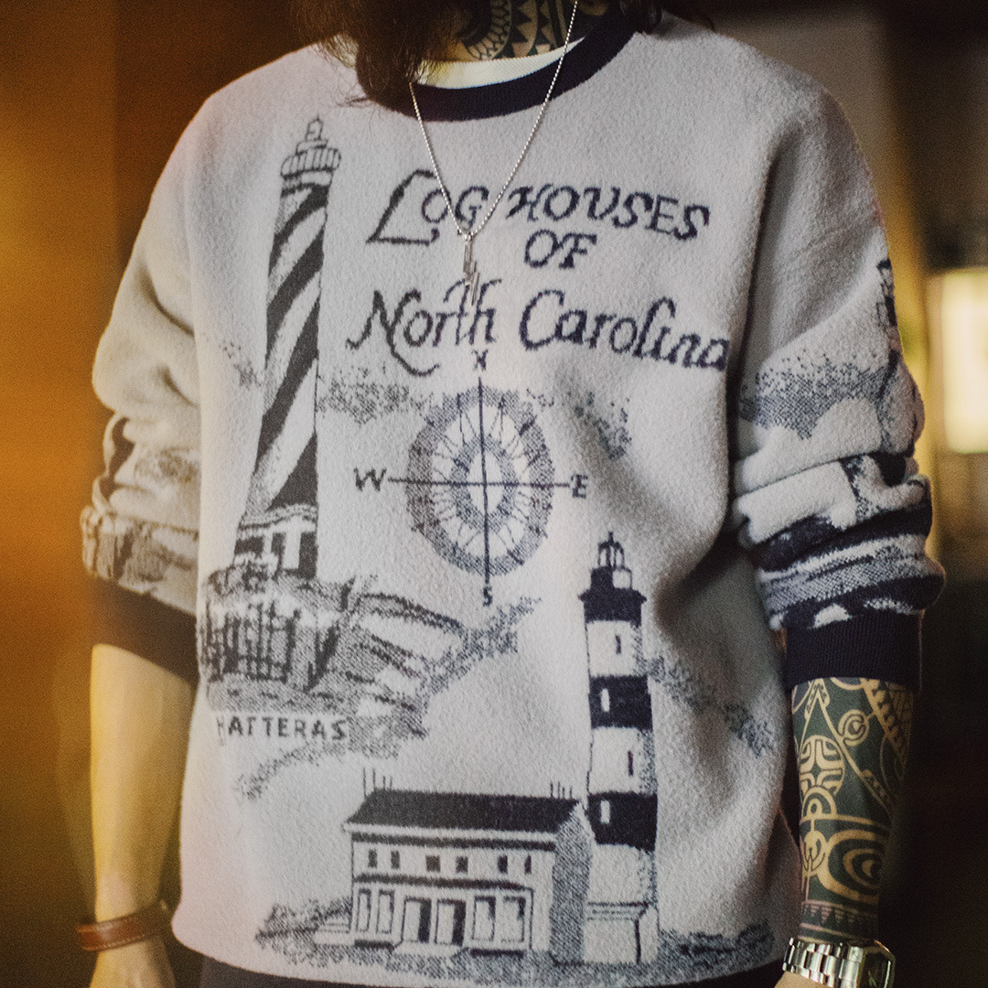 American Gray Round Neck Warm And Lazy Style Loose Sweater