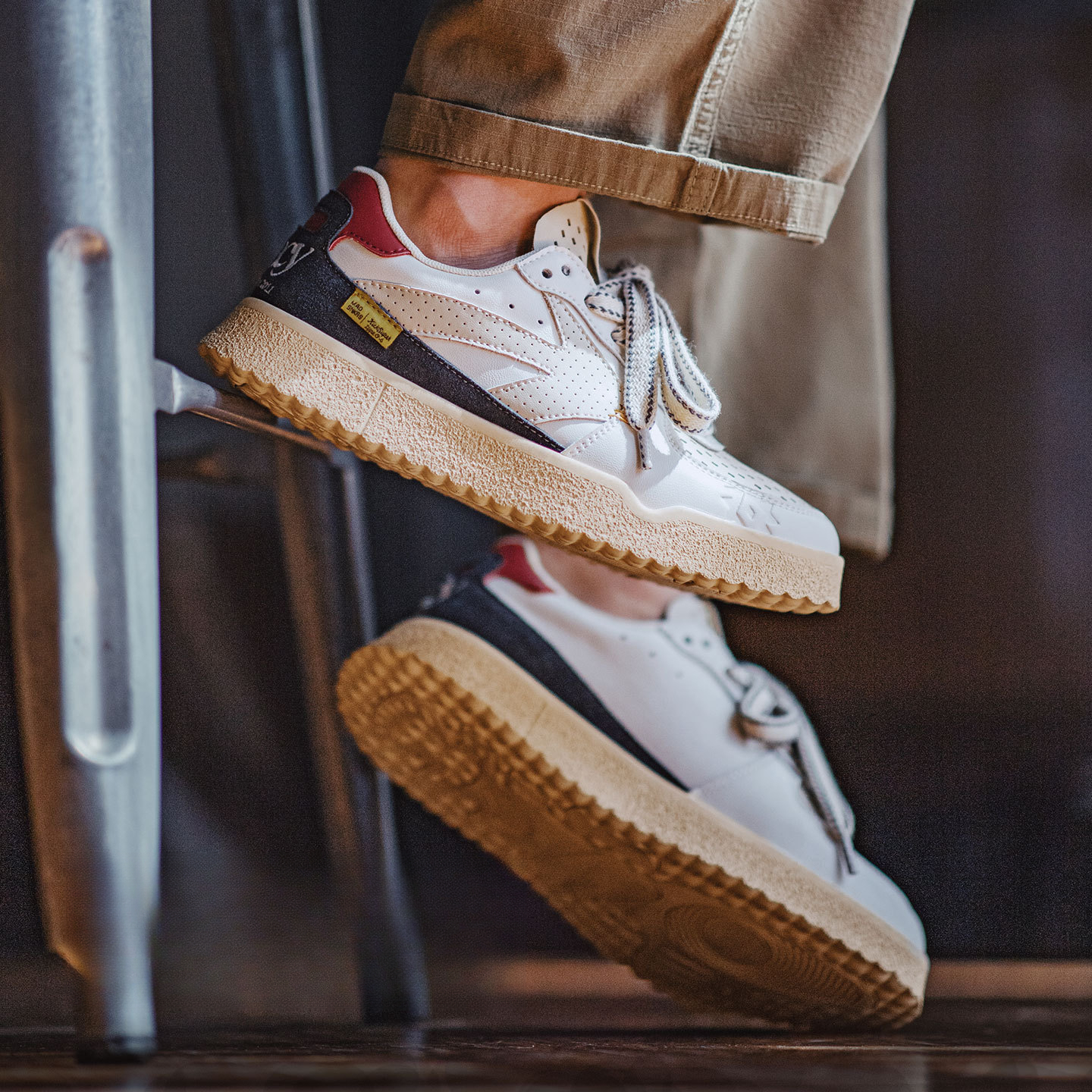 Legacy Arrow American Retro Splicing Low cut Casual Shoes