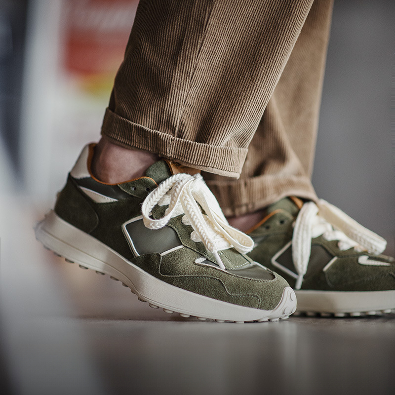 MadenAutumn Retro Trendy Brand High end Versatile Casual Sports Running Shoes