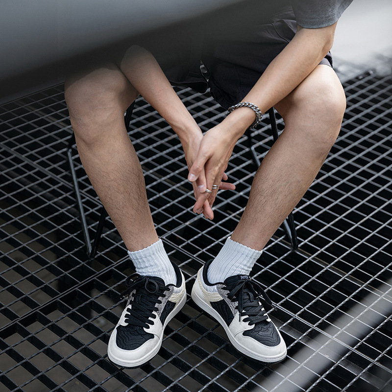 Summer new retro panda color breathable sports and leisure shoes