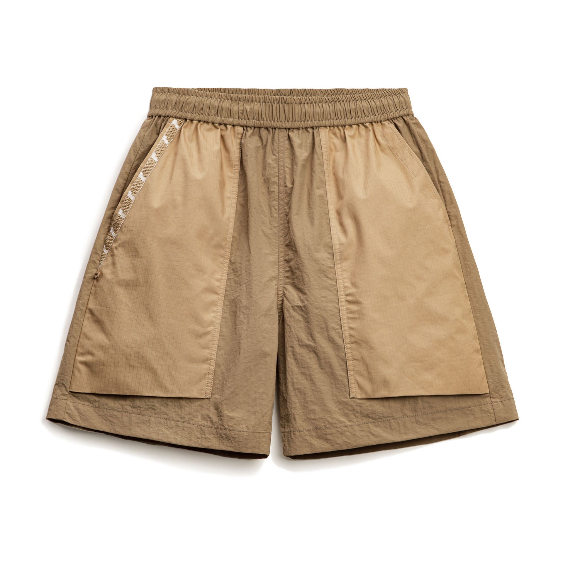 Summer mountain style men's thin quick drying large pocket straight tu