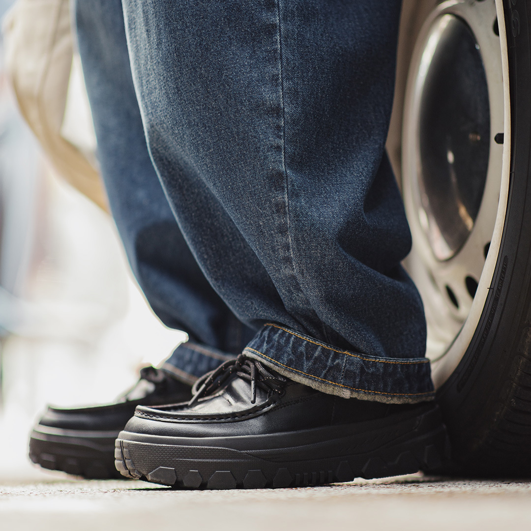 Winter New Men'S Thick Soled Black Commuting British Style Soft Soled Square Toe Casual Leather Shoes