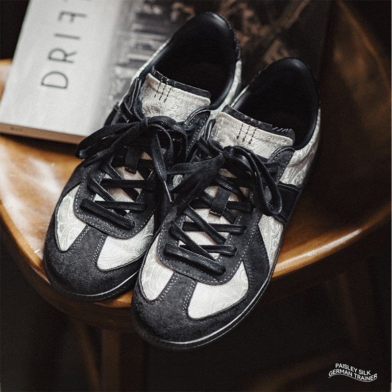 Maden Silk Moral Training Small Group Retro China-Chic Style Leisure Sports Versatile Flat Bottom Low Top Board Shoes