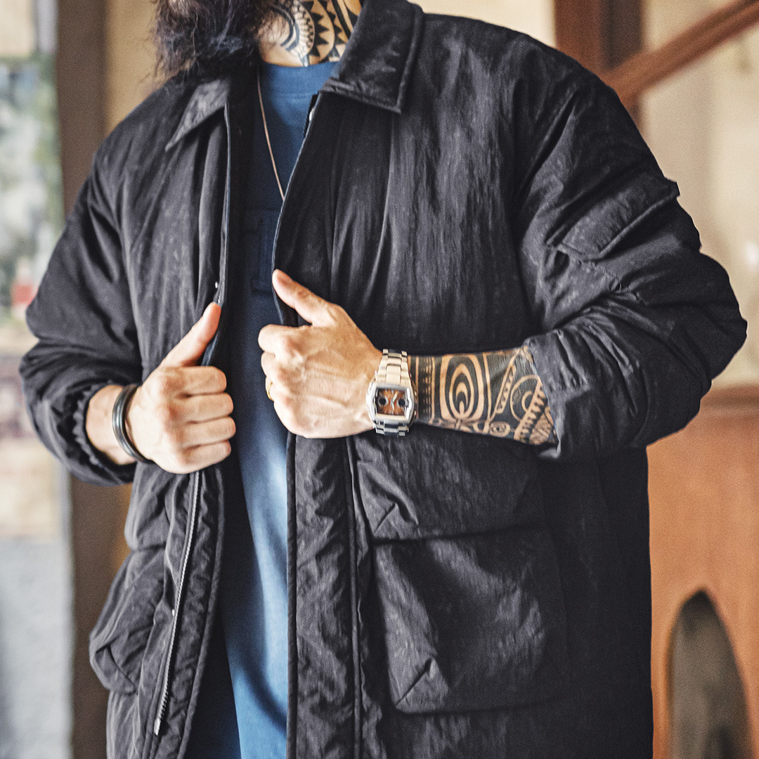 American Retro M65 Stand Up Collar Warm Tough Guy Jacket