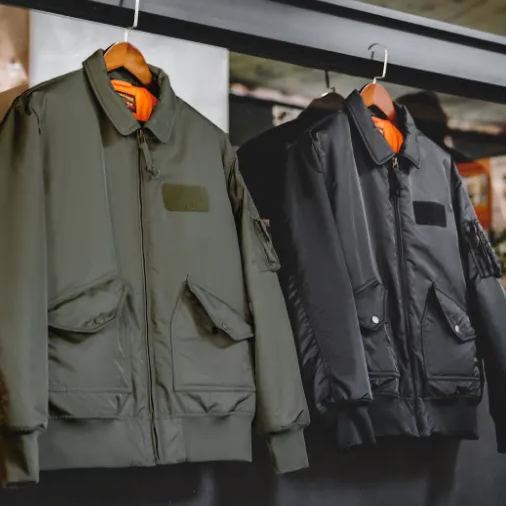 MADEN Vintage Cwu45p Jacket Military Wind Pilot Bomber Thicken Cotton Clothes Coat