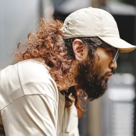 Maden Mountain Outdoor Lightweight Turnup Brim Sunshade Casual Peaked Cap