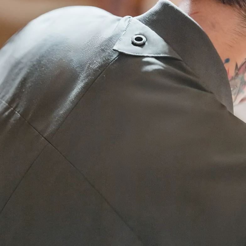 Maden Leisure Function All-Matching Jacket Commuter Non-Ironing Collarless Suit Jacket