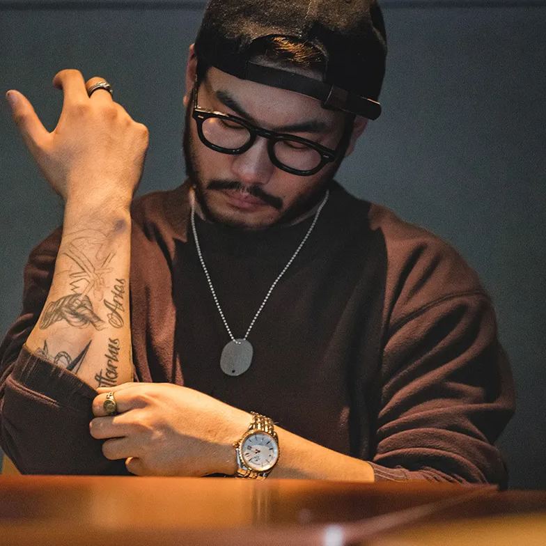 Maden Japanese-Style Retro round Neck Sweater Polar Fleece Inner Wear Warm Long Sleeves Thickened Coat