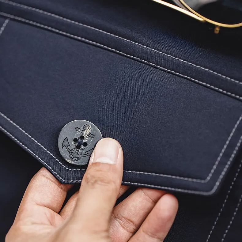 Magi Retro A1 Pilot jacket Bomber short contrasting patchwork baseball jacket