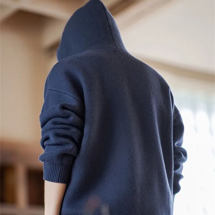 Maden Casual Heavy Hooded Sweater Sweater Cityboy Pullover Thickened Coat