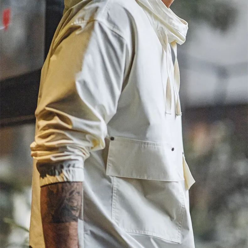 Maden Vintage SMOCK Deck Suit Sweater Outdoor Windproof Hooded Coat