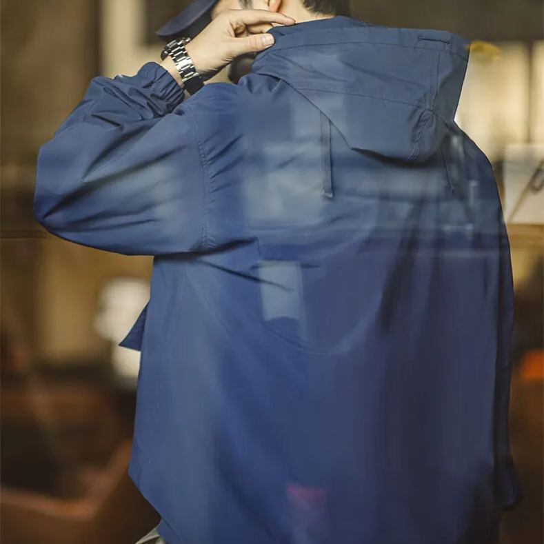 Maden Vintage SMOCK Deck Suit Sweater Outdoor Windproof Hooded Coat