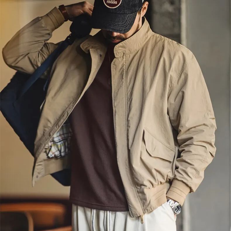 Maden Retro Harrington G9 Stand up Neck Jacket Friend Casual Classic Coat