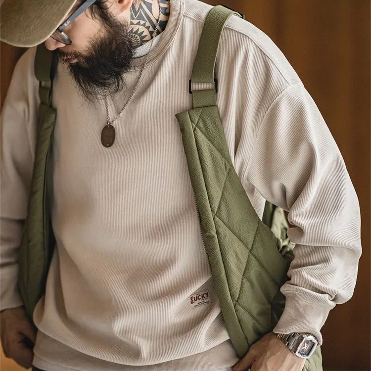 Maden outdoor multifunctional vest large capacity crossbody bag vest