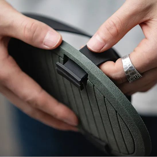 Maden Instagram influencer trend casual outdoor wear all rubber sandals and slippers