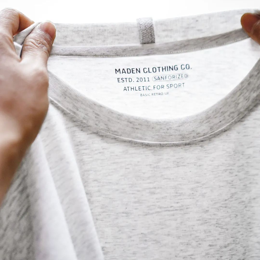 Maden casual Sorona cool long sleeved T-shirt Sorona quick drying antibacterial round neck top