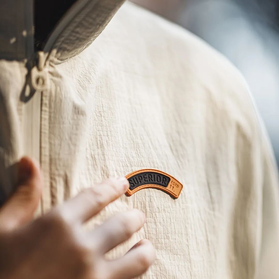 Maden Retro Half Zipper Stand up Neck Jacket Sweater Cityboy Sports Pullover Coat