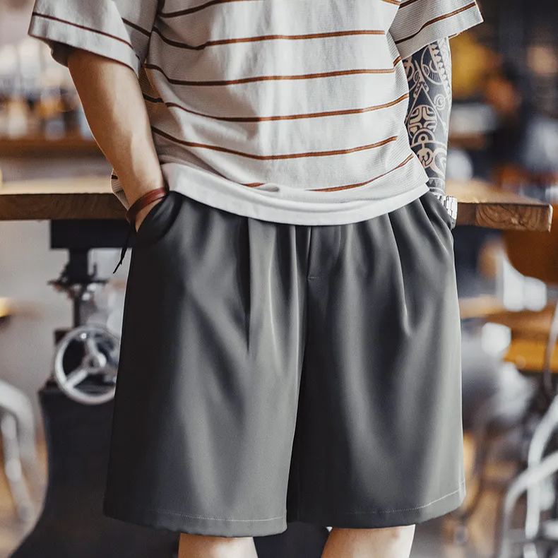 Maden Casual Easypants No iron, wrinkle resistant, sagging, loose fitting straight leg capris