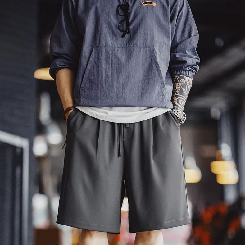 Maden Casual Easypants No iron, wrinkle resistant, sagging, loose fitting straight leg capris