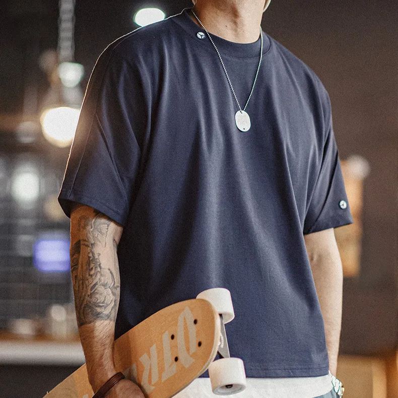 Maden casual 3A antibacterial quick drying sports breathable silhouette anti war short sleeved base shirt