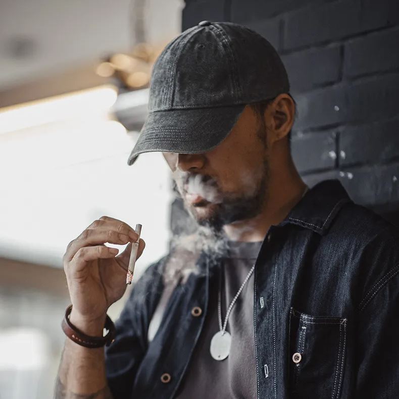 Maden Matte Baseball Hat Casual Washed Old Adjustable Duck Tongue Hat