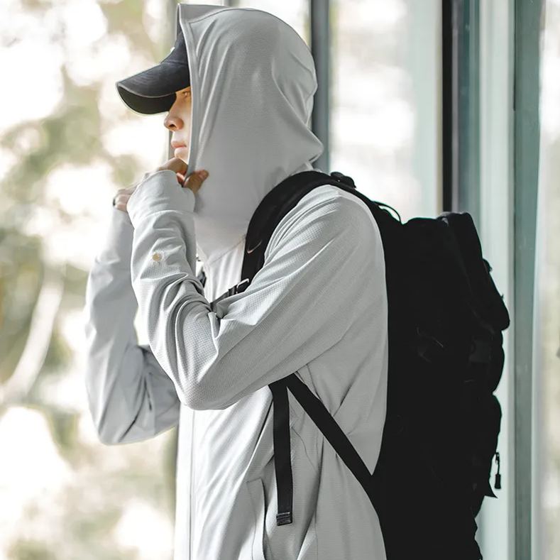 Maden UPF50 slim and lightweight breathable outdoor anti UV fishing and sun protection suit