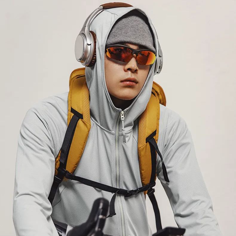 Maden UPF50 slim and lightweight breathable outdoor anti UV fishing and sun protection suit