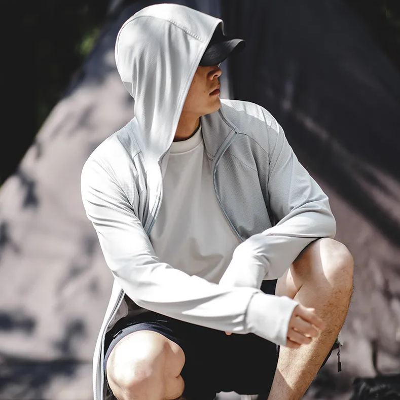 Maden UPF50 slim and lightweight breathable outdoor anti UV fishing and sun protection suit