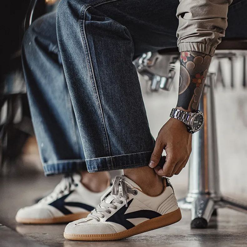 Maden retro summer new versatile flat bottomed Forrest sports casual white shoes