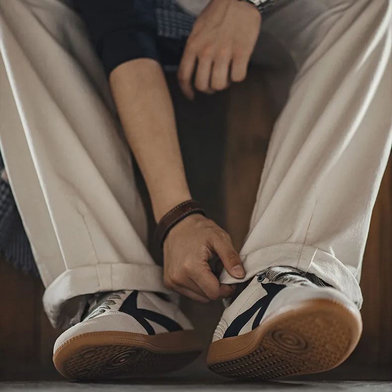 Maden retro summer new versatile flat bottomed Forrest sports casual white shoes