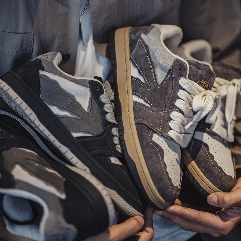 Maden casual sneakers retro autumn and winter new men's versatile low top shoes sports skateboard shoes