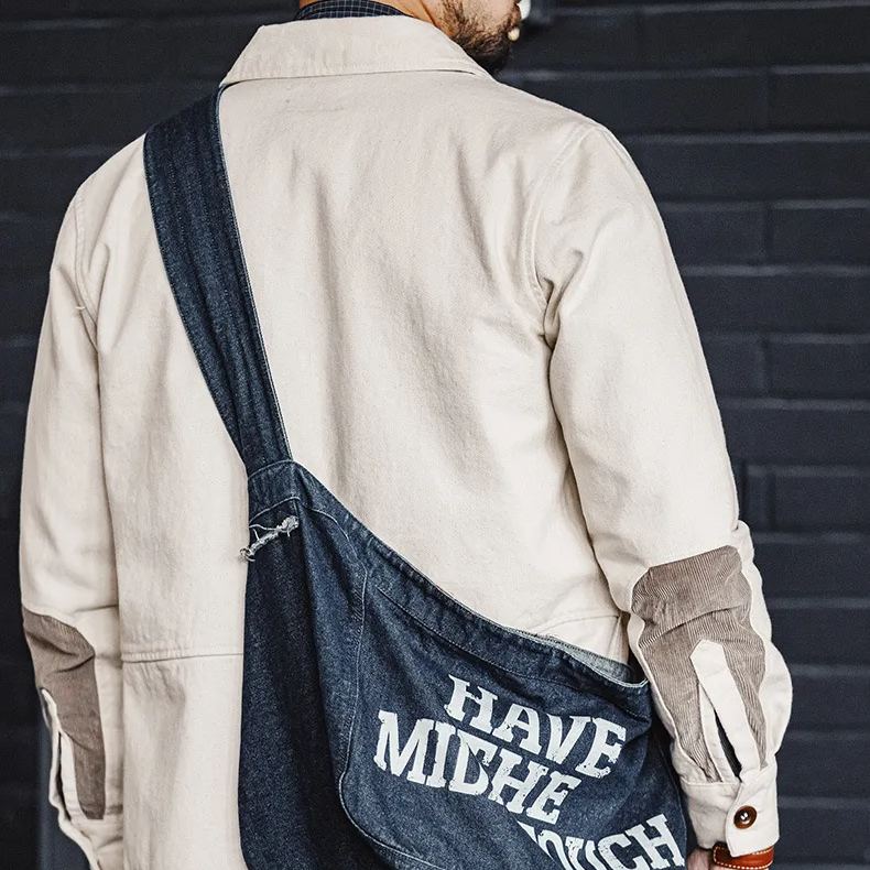 Maden French Retro Heavy Cotton Seed Shell Jacket Twill Cotton Collar Corduroy Splicing Coat