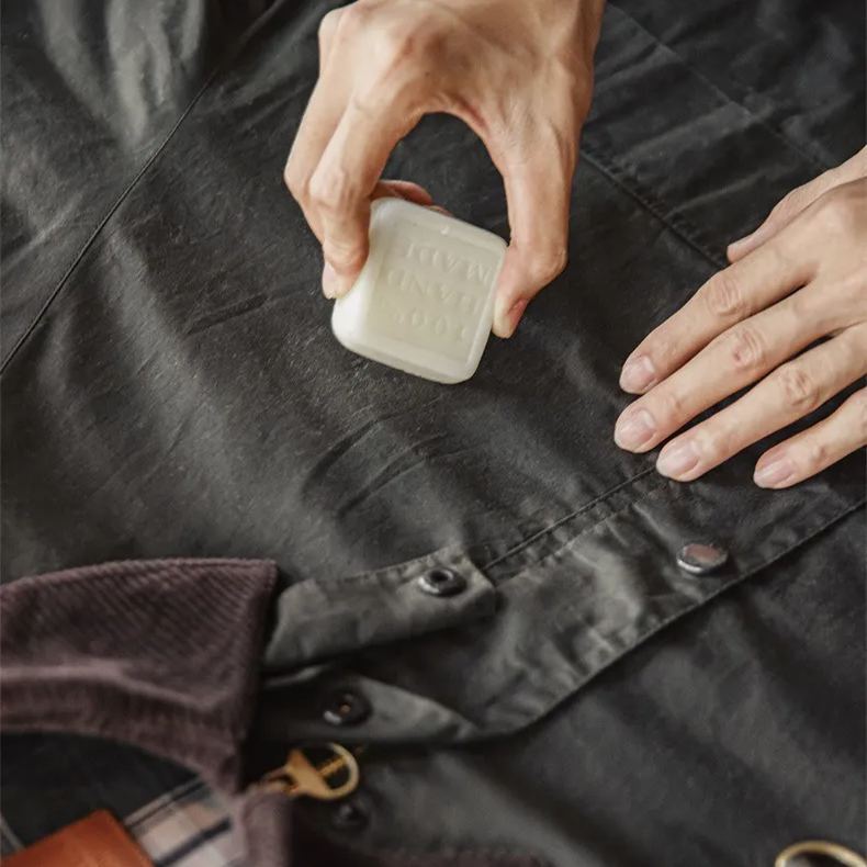 Maden vintage Spey oil wax fishing jacket vintage vintage outdoor lapel jacket