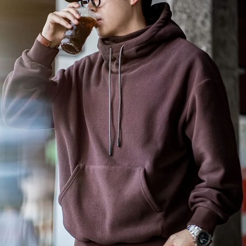 Maden Casual Shaker Barak Rafa Hooded Sweatshirt Windproof Pullover Mask Top