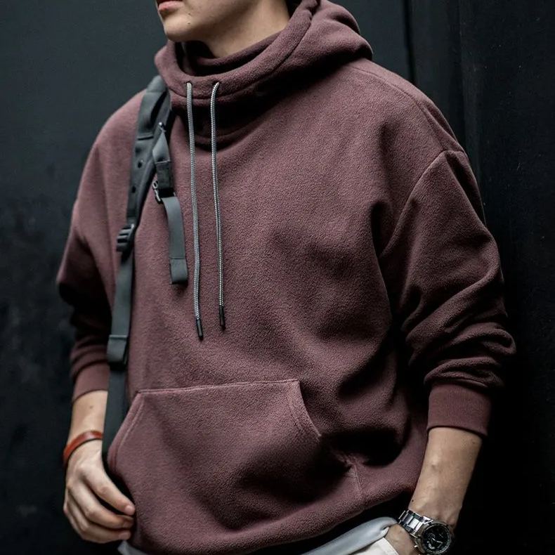 Maden Casual Shaker Barak Rafa Hooded Sweatshirt Windproof Pullover Mask Top