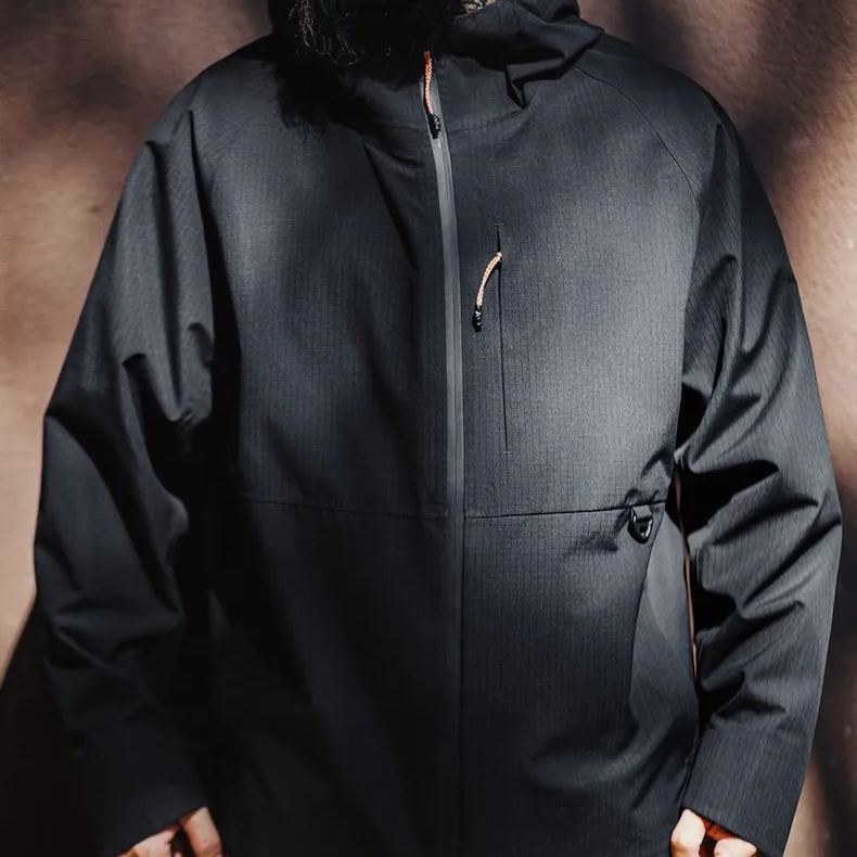 Marden Workwear Gorpcore Three-Proof Shell Jacket Outdoor Windproof Waterproof Hard Shell Jacket Hiking Mountaineering Clothing Men's Autumn