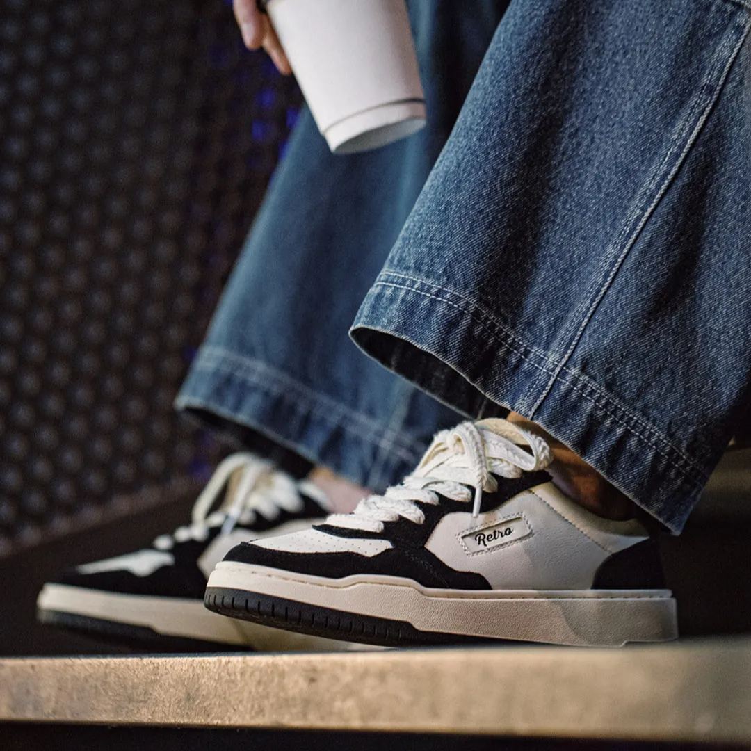 Maden black and white panda sports and leisure low cut original niche versatile trendy shoes