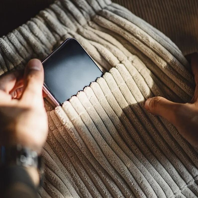 Maden vintage corduroy breasted sweatpants, loose fit, sporty and casual striped velvet straight leg pants