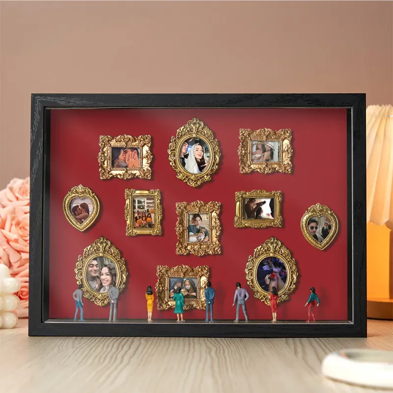 Museum of Us Frame Personalized Couples Gift for Her Cute Miniature Museum Gifts Meaningful Gift Valentine's Day Anniversary Gift