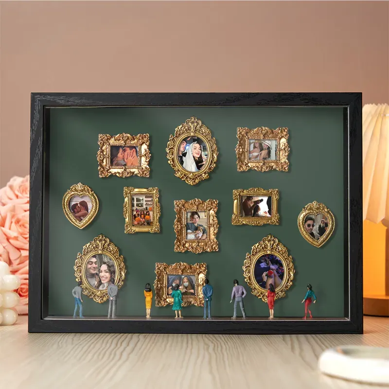 Museum of Us Frame Personalized Couples Gift for Her Cute Miniature Museum Gifts Meaningful Gift Valentine's Day Anniversary Gift