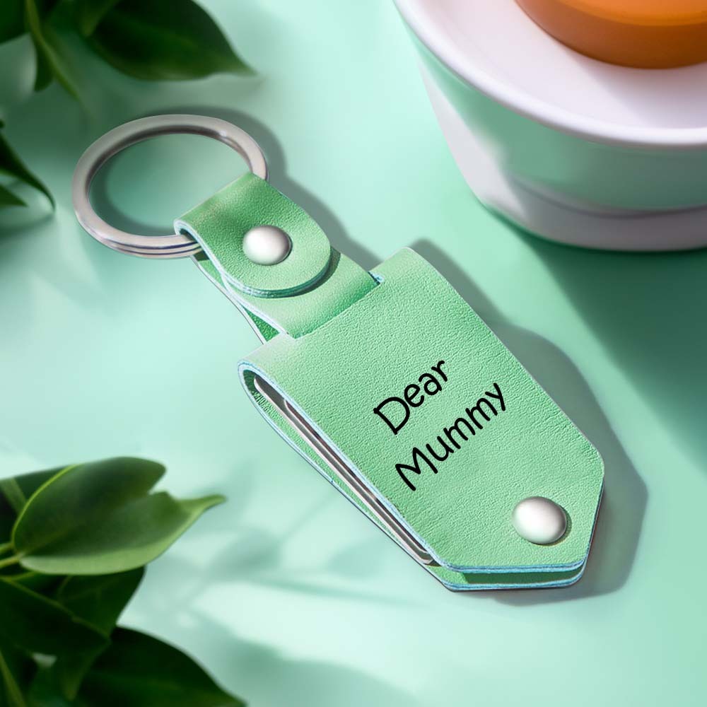 Mother's Day Gifts You're Going To Be The Best Mommy Leather Keychain Gift for mom