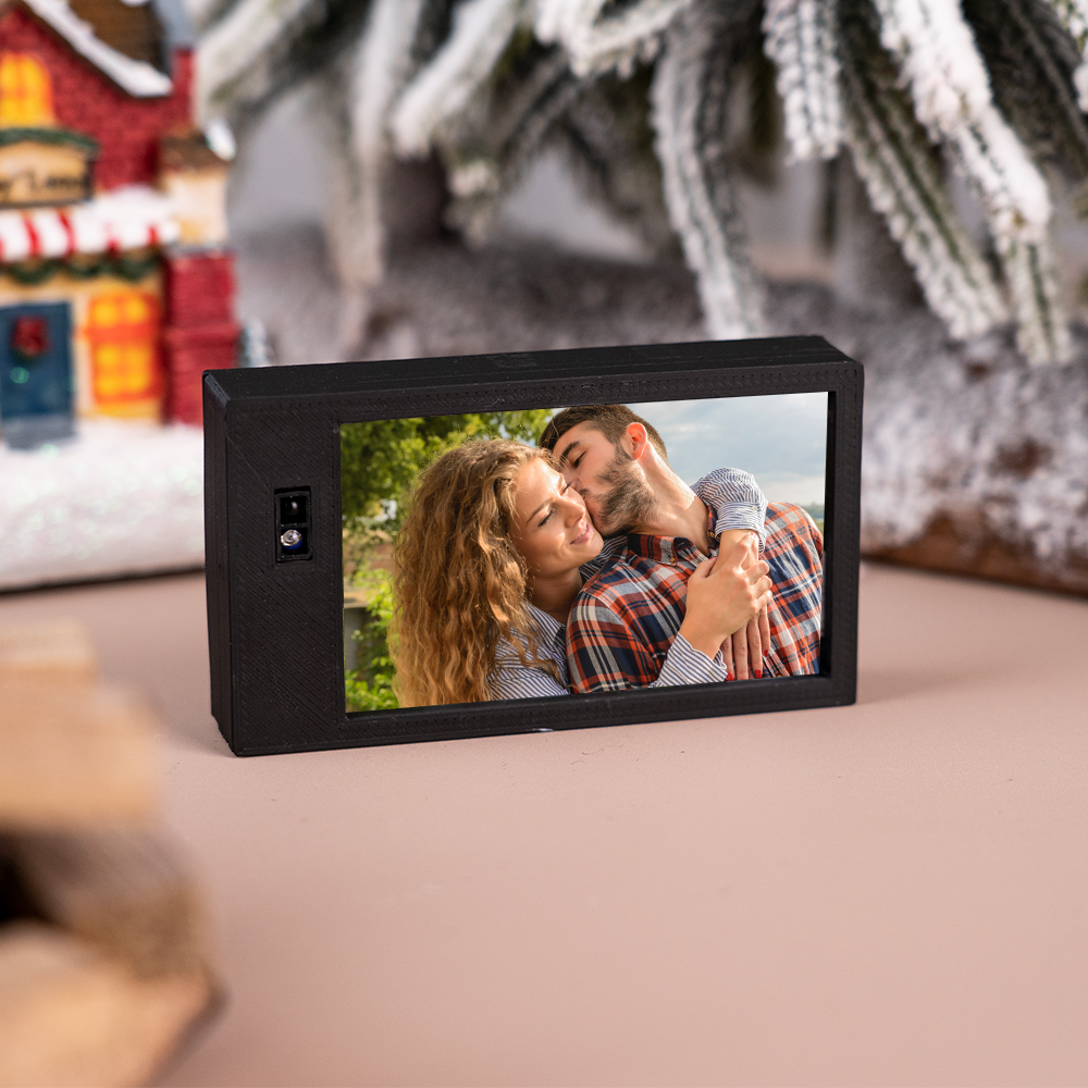 Custom Photo Hand-Sensing Fridge Magnet Personalized Fridge Magnet Christmas Gifts Family Gifts